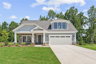New construction Single-Family house 4220 Provenance Trl, Cumming, GA 30040 plan Portico  - image