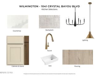 New construction Single-Family house 1041 Crystal Bayou Blvd, Panama City Beach, FL 32407 plan Wilmington - image