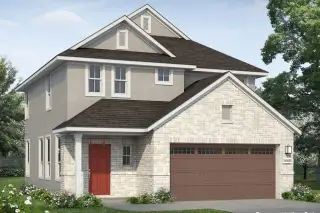 New construction Single-Family house 2605 Sam Bass Rd, Unit 81, Round Rock, TX 78681 plan Clear Creek 1668 - image