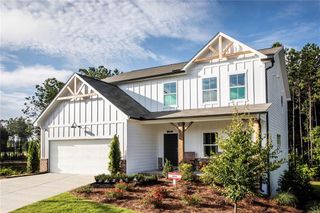 New construction Single-Family house 115 Henley Street, Canton, GA 30114 Jasper II- photo