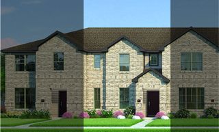 New construction Townhouse house 263 Territory Trl, Fort Worth, TX 76120 plan Crockett 5B2 - image
