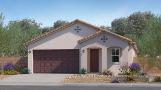 New construction Single-Family house 30218 W Wild Hazel Dr, Buckeye, AZ 85396 plan Hadley Plan 3470 - image