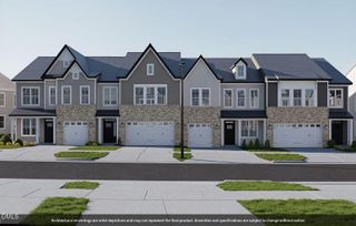 New construction Townhouse house 1114 Bell Heather Rd, Durham, NC 27703 plan Hyacinth - Vanguard Collection - image