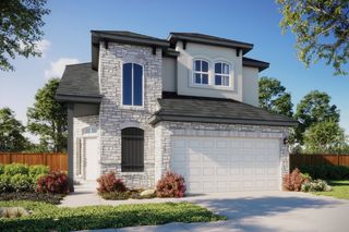 New construction Single-Family house 397 Elephant Island Lp, Kyle, TX 78640 plan Lamar - 2 Car - image