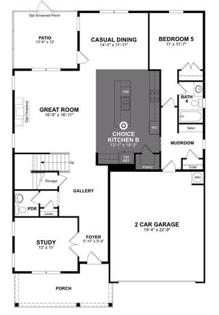 New construction Single-Family house 512 Soapstone Dr, Durham, NC 27705 plan Dillon - image