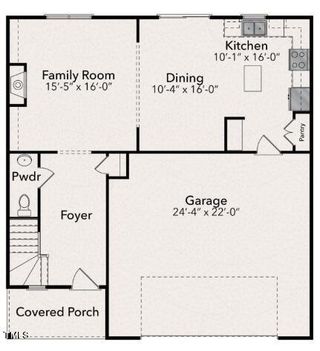 New construction Single-Family house 335 Tobacco Barn Drive, Angier, NC 27501 The Maplewood- photo