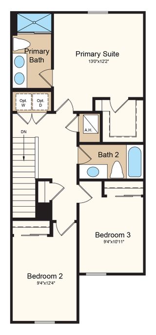 New construction Townhouse house 10762 Eclipse St, Sarasota, FL 34241 plan Jasmine - image