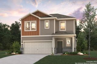 New construction Single-Family house 2502 Rambo Dr, San Antonio, TX 78224 plan Hawthorn - 1802 - image
