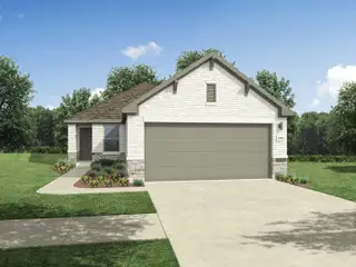 New construction Single-Family house 435 Lucky Ave, Elgin, TX 78621 plan Spruce | Trinity Ranch - image