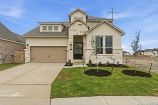 New construction Single-Family house 346 Haby Holw, San Antonio, TX 78253 plan Lewis - image