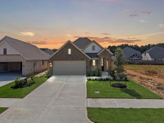 New construction Single-Family house 229 Violet Crown Ln, New Caney, TX 77357 plan Elgin - image