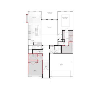 New construction Single-Family house 332 Deer Ridge Dr, Aledo, TX 76008 Cypress II T- photo