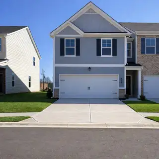 New construction Townhouse house 6357 Towhee Wy, Morrow, GA 30260 plan The Newbury - image