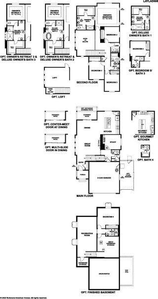 New construction house 9243 Truckee Ct, Commerce City, CO 80022 plan Layla - image