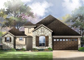 New construction Single-Family house 108 Buckaroo Dr, Georgetown, TX 78633 Berwyn III- photo