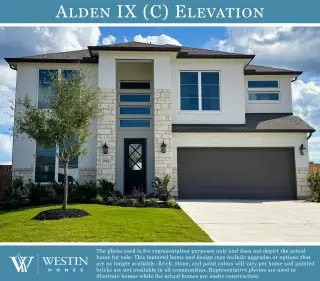 New construction  house 454 Quinn River Dr, Conroe, TX 77304 plan The Alden IX - image