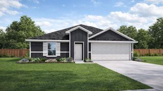 New construction  house 263 Golden Eagle Blvd, New Waverly, TX 77358 plan Texas Cali - image