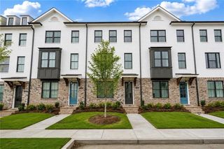 New construction Townhouse house 5408 Howington Court, 178, Buford, GA 30518 plan The Glendale - image