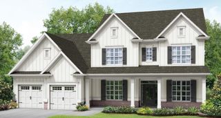 New construction Single-Family house 1608 Muscadine Drive, Hoschton, GA 30548 Brentwood II - photo