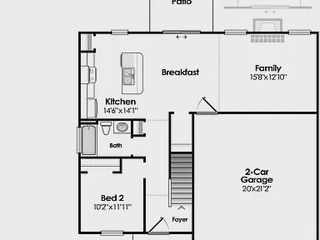 New construction  house 621 Silica Ct, West Columbia, SC 29170 plan Adger - image