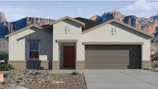 New construction Single-Family house 169 S Almoner Ln, Casa Grande, AZ 85122 plan Cali - image
