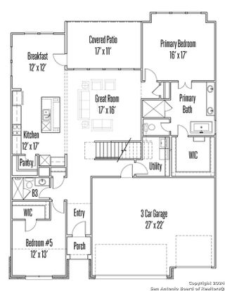 New construction Single-Family house 508 Lac Du Ciel Pl, New Braunfels, TX 78130 Abbey : 60-2758F.1- photo