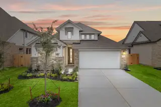 New construction Single-Family house 3252 Bright Maple Dr, Spring, TX 77385 plan Carmine  - image