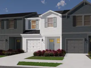 New construction Townhouse house 203 Brook Run Dr, Moncks Corner, SC 29461 plan Thorncrest - image