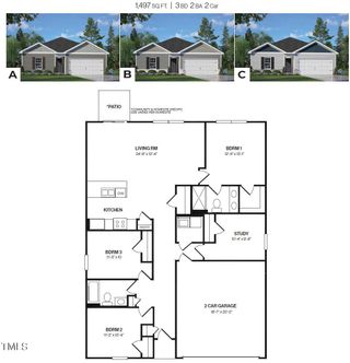 New construction Single-Family house 3154 Pasile Court, Sanford, NC 27332 FREEPORT- photo