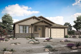 New construction Single-Family house 14817 W El Cortez Place, Surprise, AZ 85387 Dove- photo