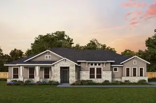 New construction house 2892 Whalesong Wy, Leander, TX 78641 plan The Edwards - image