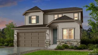 New construction Single-Family house 13303 Platinum Court, Parker, CO 80134 Hayden II- photo