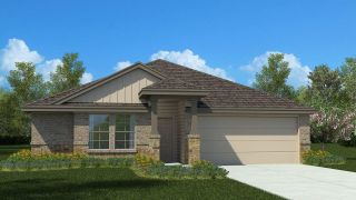 New construction house 213 Creekfall Rd, Burnet, TX 78611 plan Auburn - image