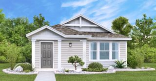 New construction house 317 Bugbee, Kyle, TX 78640 plan Montour - image