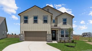 New construction Single-Family house 1520 Upwell Crk, New Braunfels, TX 78130 plan Stream View - image