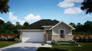 New construction Single-Family house 131 Prodigal Wy, Kyle, TX 78640 plan Nicholas Floor - image
