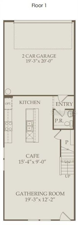 New construction Townhouse house 11302 Nona Sound St, Orlando, FL 32832 plan Julep - image