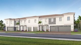 New construction Townhouse house 1183 Carillon St, Wellington, FL 33414 plan Ivy - image