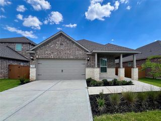 New construction house 3025 Myrtle Sunset Dr, Katy, TX 77493 plan Hazelnut - image
