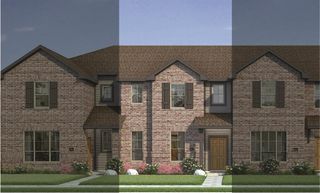 New construction Townhouse house 222 Territory Trail, Fort Worth, TX 76120 Crockett 4A2 A- photo