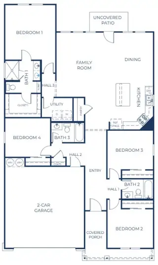New construction Single-Family house 2028 Ratibor Dr, Temple, TX 76502 plan Gruene - image