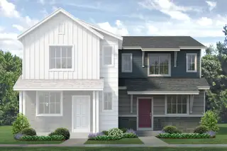 New construction Duplex house 2362 Bufflehead Wy, Johnstown, CO 80534 plan Denali - image