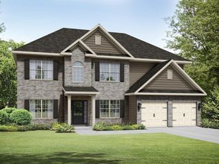 New construction house 3260 Lions Ruby Ln, Atlanta, GA 30349 plan The Rochester - image