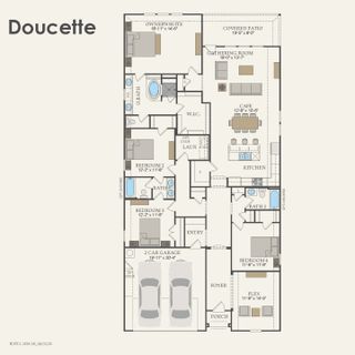 New construction Single-Family house 16616 Aminia Ave, Pflugerville, TX 78660 Doucette- photo