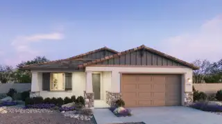 New construction Single-Family house 15221 W Gray Fox Tr, Surprise, AZ 85387 plan 4002 - image