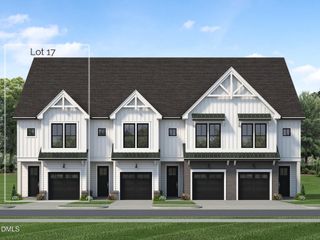 New construction Townhouse house 626 Cable Ct, Apex, NC 27523 plan Weston End Unit - image