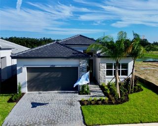 New construction Single-Family house 32523 Neroli St, Wesley Chapel, FL 33543 plan Claudia - image