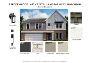 New construction Single-Family house 857 Crystal Lake Pkwy, Hoschton, GA 30548 - image