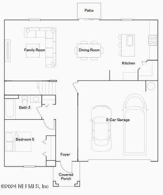 New construction Single-Family house 2816 Grand Finale St, Green Cove Springs, FL 32043 plan Columbus - image