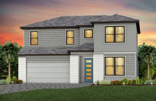 New construction Single-Family house 13814 Dalrada Ave, Palm Beach Gardens, FL 33418 plan Coral - image